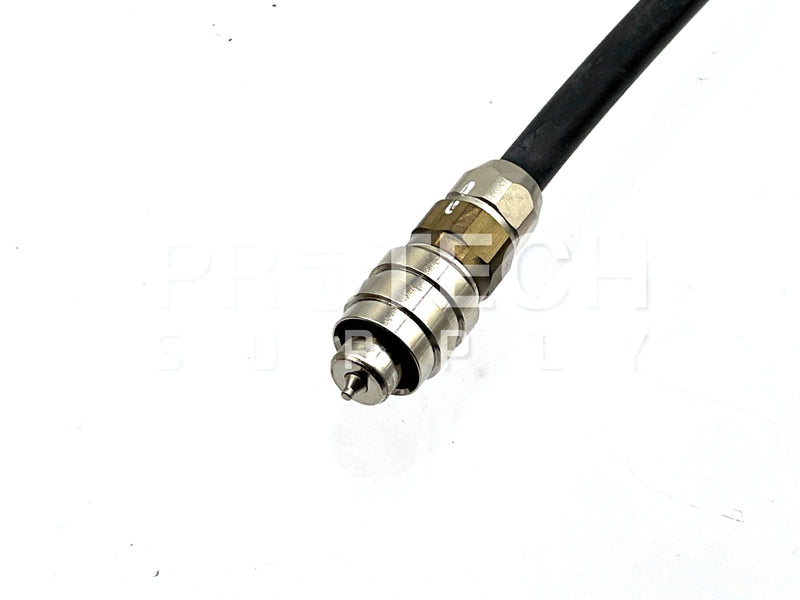 Load image into Gallery viewer, High-Pressure Micro Hydraulic Hose Assembly w/ Male Quick Disconnect Couplers

