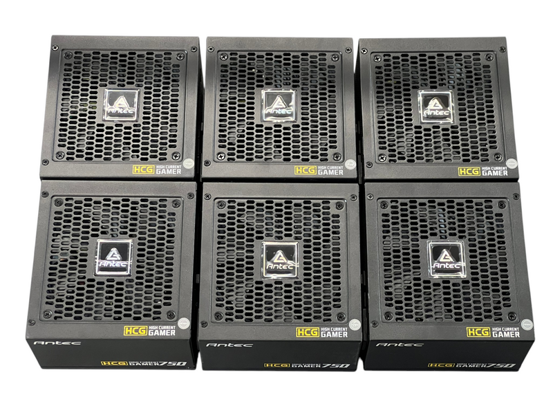 Load image into Gallery viewer, (Lot of 6) Antec HCG750 Gold PC Power Supply
