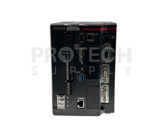Keyence XG-X1202 Vision System Controller 2-Camera 2MP XG-X Series w/ 512MB SD