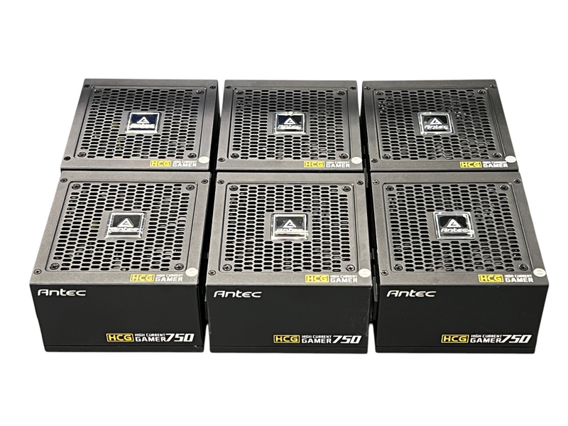 Load image into Gallery viewer, (Lot of 6) Antec HCG750 Gold PC Power Supply
