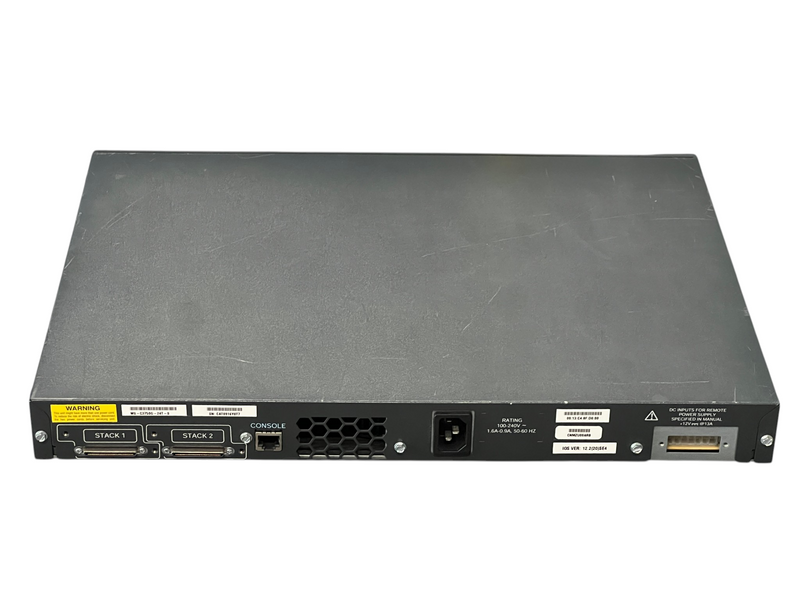 Load image into Gallery viewer, Cisco Catalyst 3750 Series 24-Port Gigabit Network Switch WS-C3750G-24T-S

