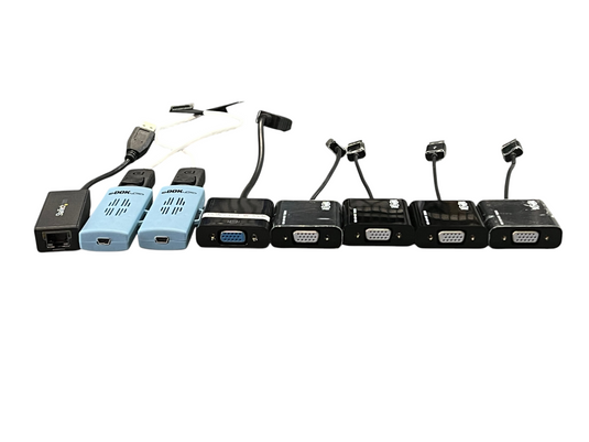 (Lot of 8) Misc USB Adapters StarTech / eDOK / Tripp Lite