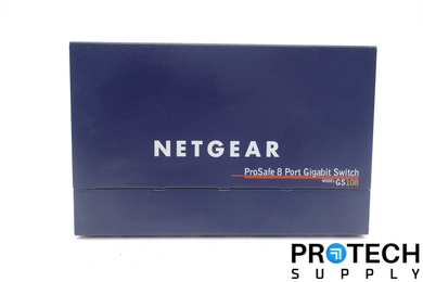 Netgear GS108 v3 ProSafe 8-Port Gigabit Ethernet Switch with WARRANTY