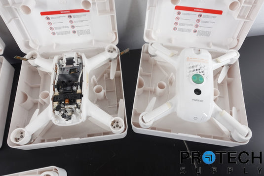 (Lot of 5) Yuneec Breeze 4K Camera Drone + Accessory Parts for PARTS / REPAIR
