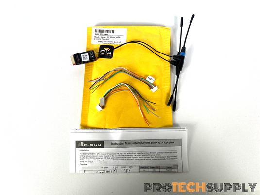 FrSky R9 Slim+ OTA Receiver Long Range Dual T Antenna 900Mhz NEW with WARRANTY