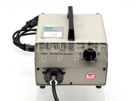 Techni-Quip T-Q/FOI-1 Fiber Optic Illuminator 150w with WARRANTY