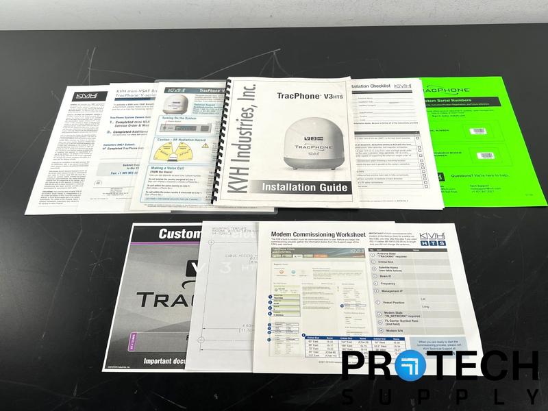 Load image into Gallery viewer, KVH Tracphone V3 HTS VSAT Marine Satellite Internet Antenna
