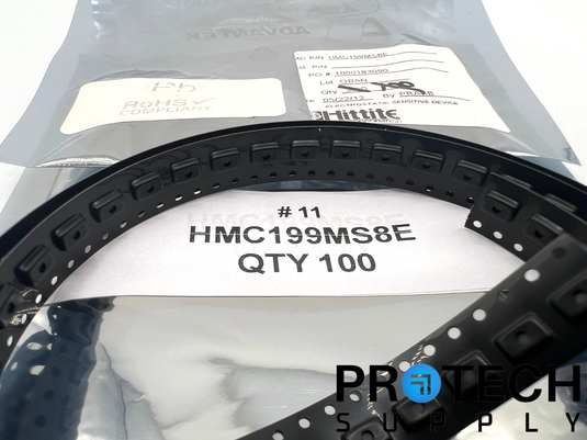 (100/Pk) Analog Devices HMC199MS8E RF Switch IC with WARRANTY