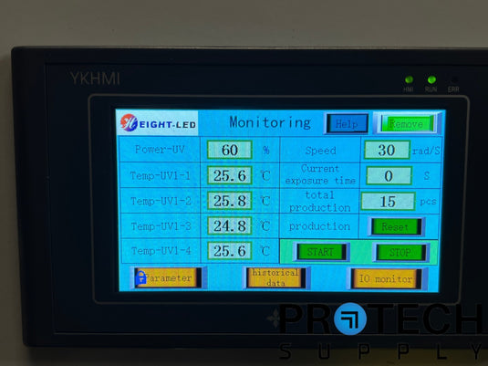 Height-LED HTBX-SXS450-365nm UVLED Curing Oven Air Cooled with WARRANTY