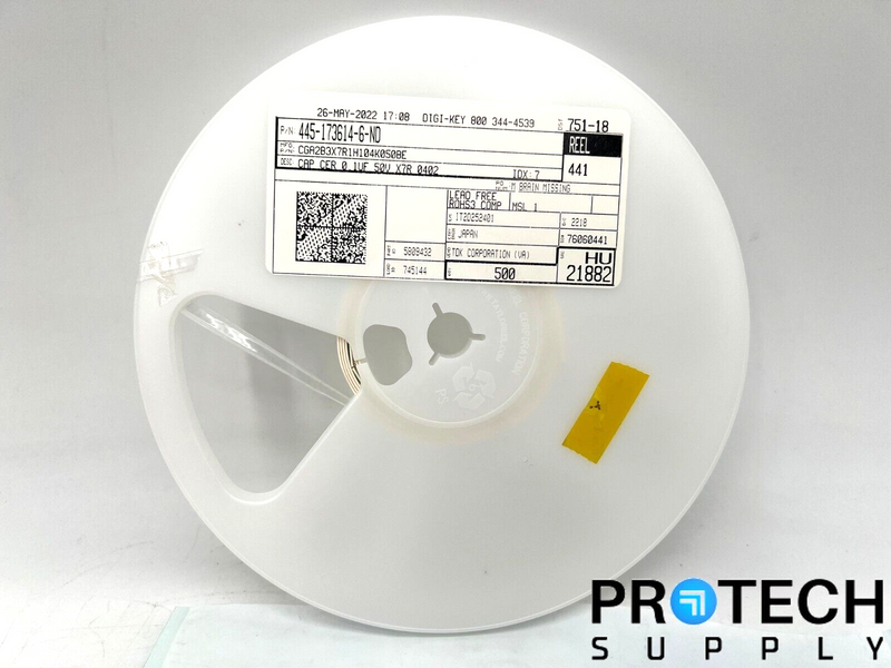 Load image into Gallery viewer, Approx 500 TDK Corporation Ceramic Capacitor 445-173614-6-ND with WARRANTY
