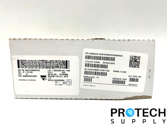 Lot of 13 Vishay Dale RH-10 10W 1 Ohm 1% Power Resistor with WARRANTY