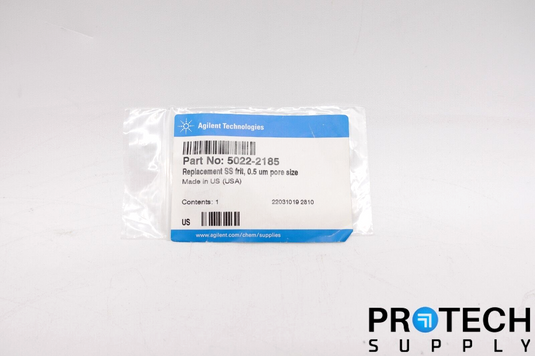 Agilent Replacement SS Frit 0.5 UM Pore Size 5022-2185 NEW with WARRANTY