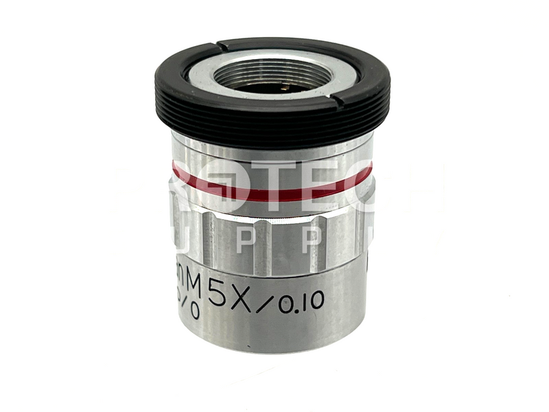 Load image into Gallery viewer, Meiji 14962 Microscope Objective S.Plan M5X/0.10 GUARANTEED
