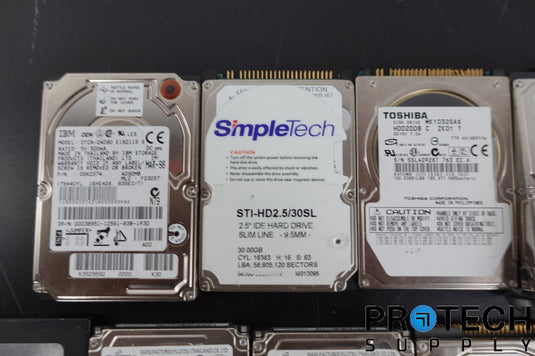 Lot of 19 Various SSD Disk Drive