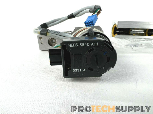 Maxon DC Motor 0703341.P0.01 HEDS-5540 A11 with Adapters & Holders with WARRANTY