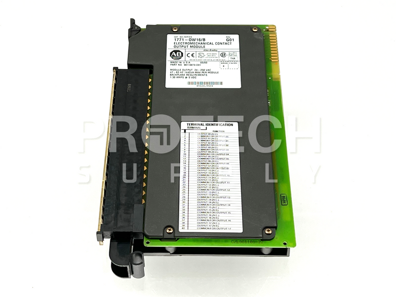 Load image into Gallery viewer, Allen-Bradley 1771-0W16/B Contact Output Module 96110073 D01 with WARRANTY
