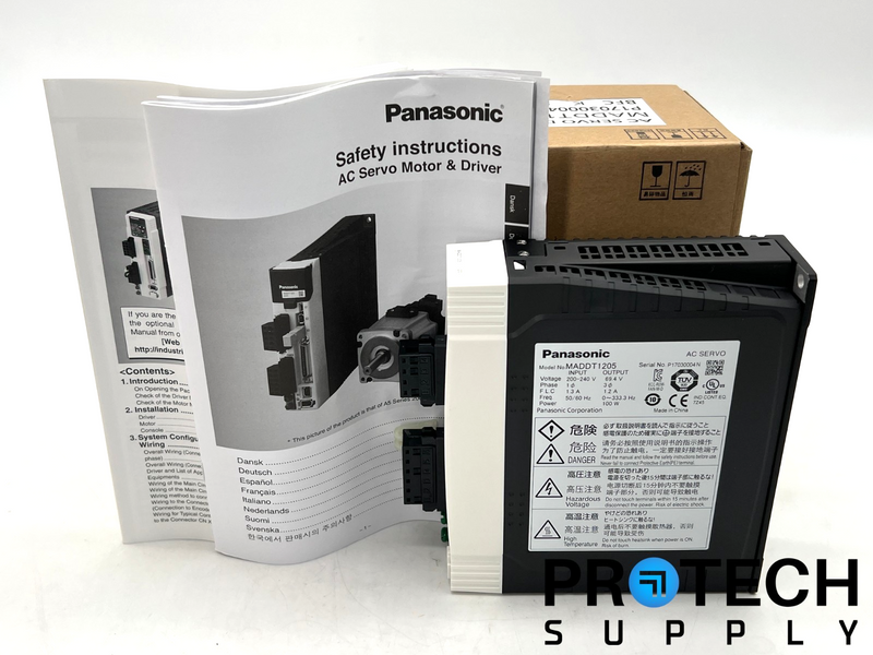 Load image into Gallery viewer, Panasonic MADDT1205 AC Servo Driver NEW with WARRANTY
