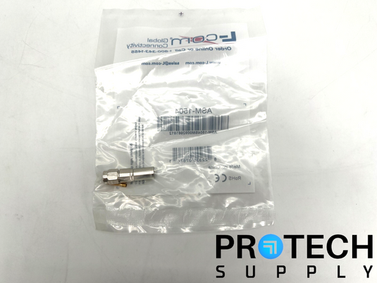 L-com ASM-1504 SMA Connector Plug NEW with WARRANTY