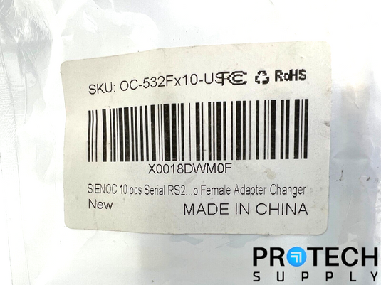 6/Pk Sienoc 9 Position Gander Changer Female / Female X0018DWM0F with WARRANTY
