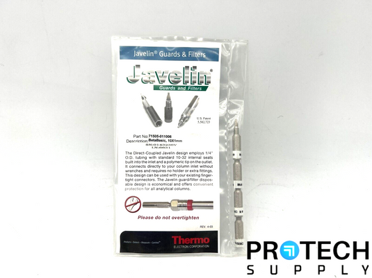 4/Pk Thermo Javelin BetaBasic 10 x 1mm Guard Colum 71505-0110066 NEW w/ WARRANTY