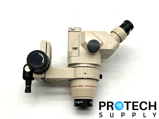 Olympus SZ-STB1 Boom Stand + SZ40 Stereo Zoom Microscope Head with WARRANTY