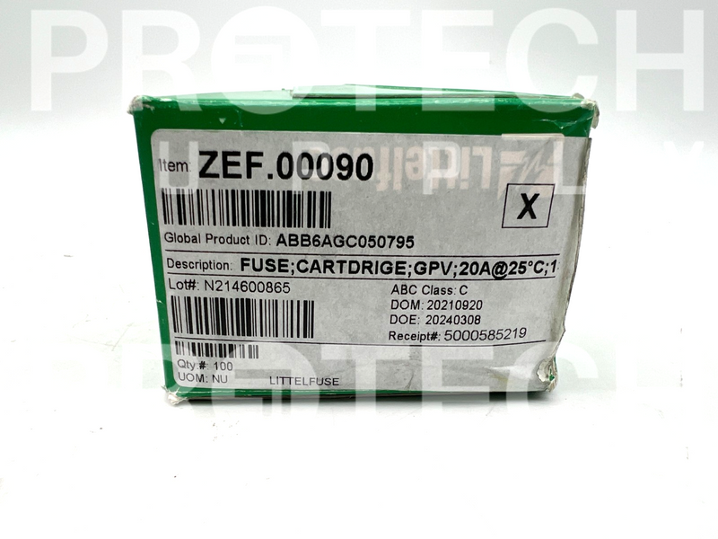 Load image into Gallery viewer, (100/Pk) Littlefuse SPF 20A Photovoltaic Fuse NEW with WARRANTY
