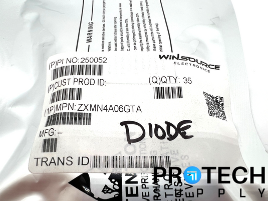 (35/Pk) Diodes Incorporated ZXMN4A06GTA N-Channel Surface Mount SEALED