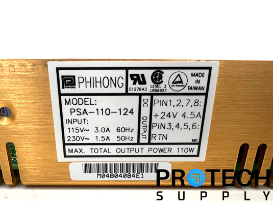 Phihong PSA-110-124 Power Supply 110W with WARRANTY
