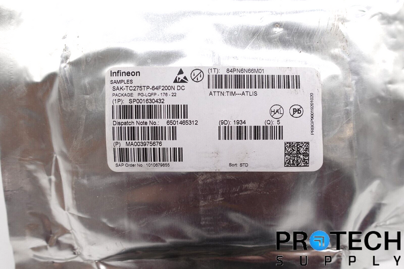 Load image into Gallery viewer, (5/Pcs) Infineon SAK-TC275TP-64F200N DC 32-bit Microcontrollers NEW w/ WARRANTY
