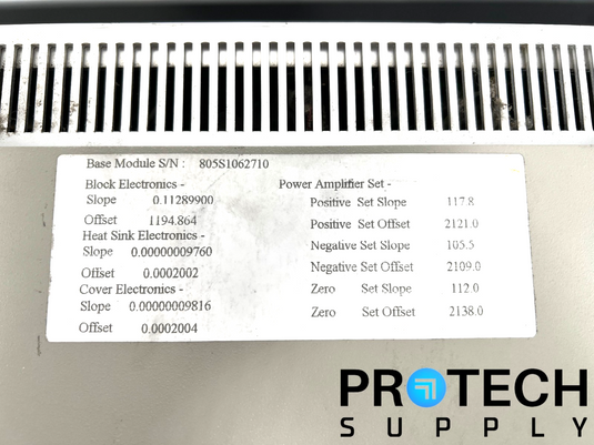 Applied Biosystems N8050200 Thermal Cycler (Powers on) FOR PARTS / REPAIR