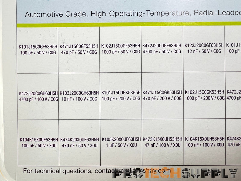 Load image into Gallery viewer, Vishay HOTC-KIT-KH Engineering Sample Capacitor Kit with WARRANTY
