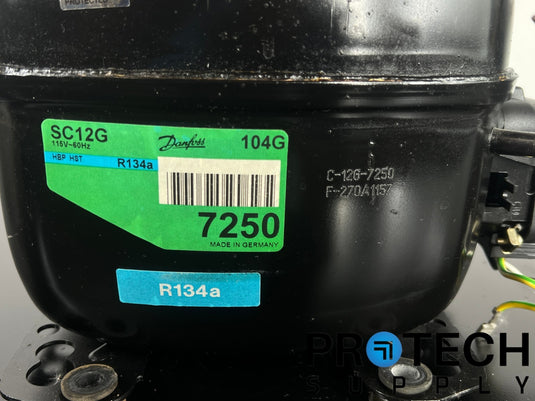 Danfoss SC12G Refrigeration Compressor with WARRANTY