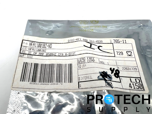 (Pack of 48) Renesas HFA1100IBZ Current Feedback Amplifier NEW with WARRANTY