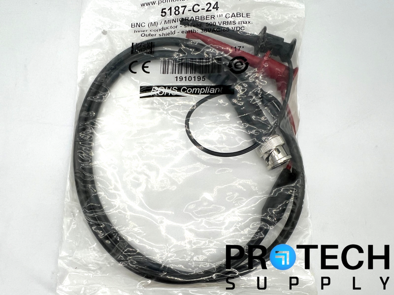 Load image into Gallery viewer, Pomona 5187-C-24 BNC Male Plug To Mini Hook NEW with WARRANTY
