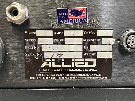 Allied TECHPREP 10-1000 Multiprep Polishing System GUARANTEED