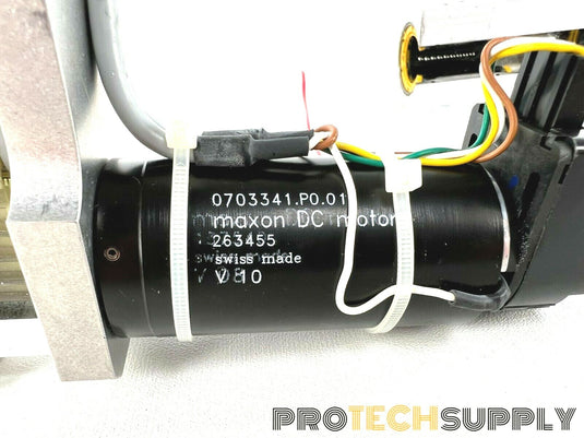 Maxon DC Motor 0703341.P0.01 HEDS-5540 A11 with Adapters & Holders with WARRANTY