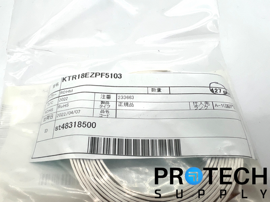 (427/Pk) Rohm Semiconductor KTR18EZPF5103 Chip Resistor NEW with WARRANTY