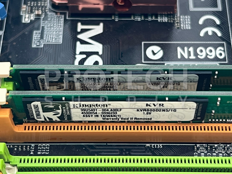 Load image into Gallery viewer, MSI P45 Neo3-FR Motherboard MS-7514 + Intel Cooling Fan GUARANTEED
