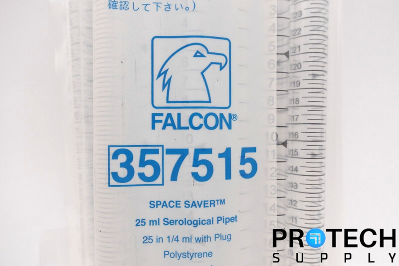 Load image into Gallery viewer, Falcon 357515 Polystyrene Serological 25ml Pipet Pack 20 NEW
