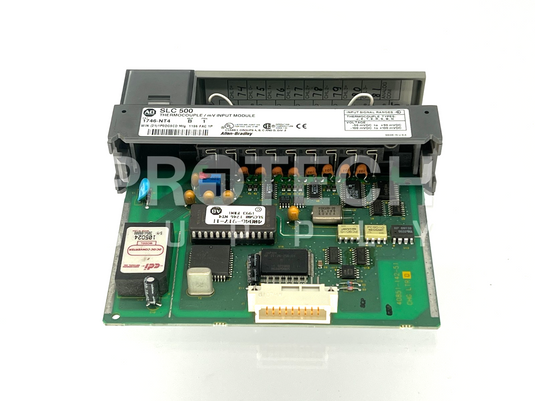 Allen-Bradley 1746-NT4 SLC500 Thermocouple Input Module Ser B with WARRANTY