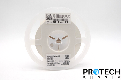 10,000/Reel Yageo RC0201FR-0710KL Thick Film Resistors 10kOhm ±1% NEW & WARRANTY