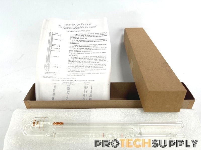 Load image into Gallery viewer, Cannon-Ubbelohde Viscometer Size 100 Number C464 with WARRANTY
