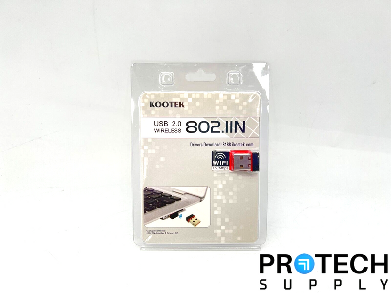 Load image into Gallery viewer, Kootek 802.IIN Compact USB 2.0 Wireless Adapter NEW with WARRANTY
