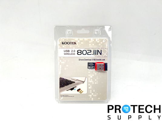 Kootek 802.IIN Compact USB 2.0 Wireless Adapter NEW with WARRANTY