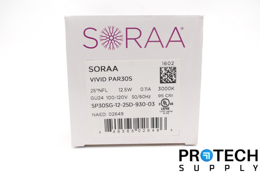 Soraa Vivid PAR30S Lamp Bulb GU24 3000K 25° SP30SG-12-25D-930-03 NEW & WARRANTY