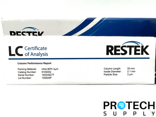 Restek Ultra BiPh 3um HPLC Column 50 x 2.1mm 9109352 with WARRANTY