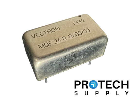 Vectron MQF26.0-0600/03 Monolithic Crystal Filter NEW with WARRANTY