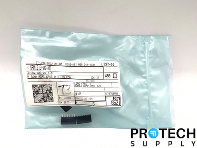 5/Pk Samtec 6 Position Receptacle Connector SAM1213-06-ND NEW with WARRANTY
