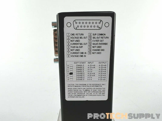 Brooks Instrument 5860i A13XB2EA Thermal Mass Flowr Gas: Air with WARRANTY
