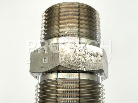 (Lot of 8) Parker ORFS 12 Male to SAE 12 Male Straight with WARRANTY